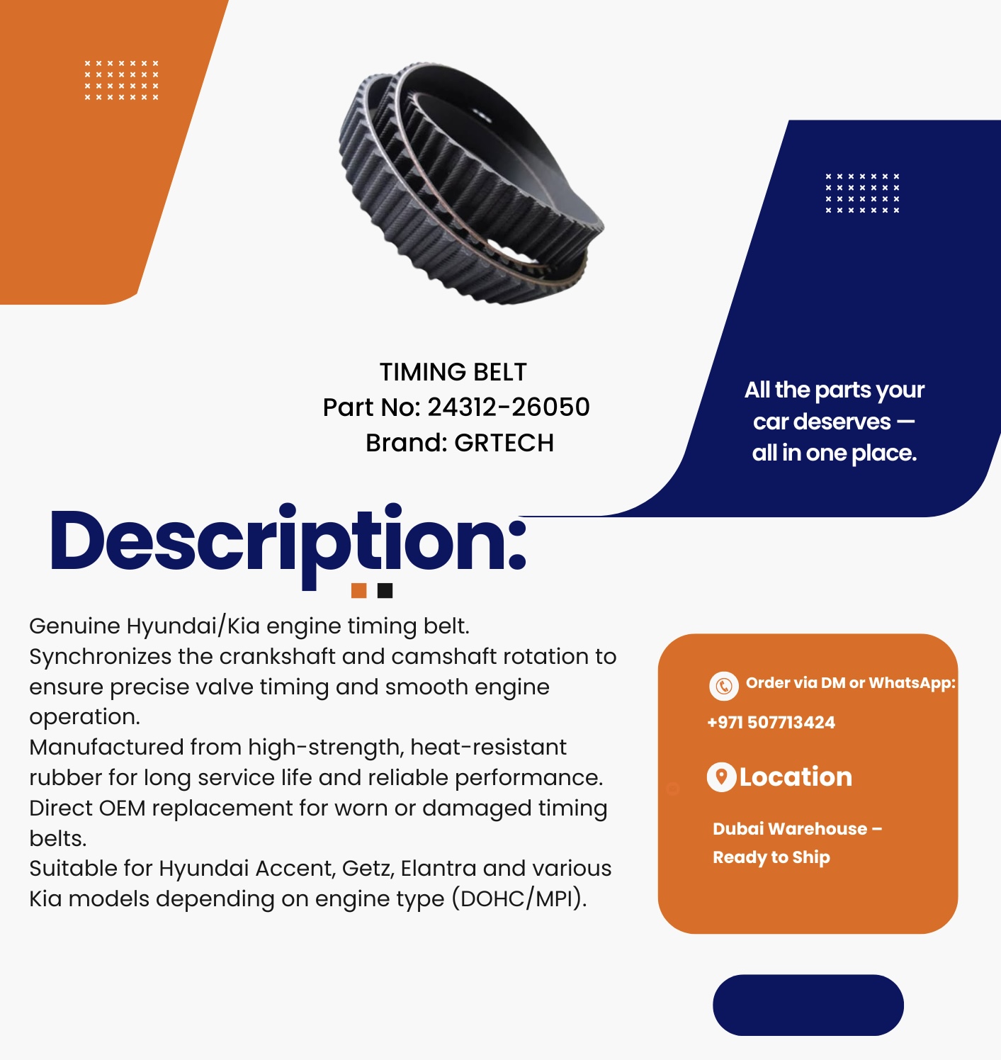 TIMING BELT - Image 3