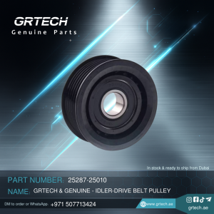 IDLER-DRIVE BELT PULLEY