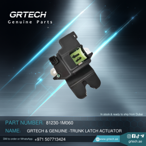 TRUNK LATCH ACTUATOR
